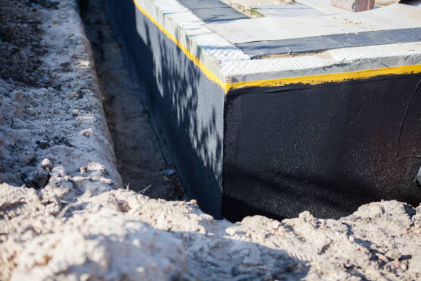 Professional Exterior Waterproofing technician working in Evensville, TN